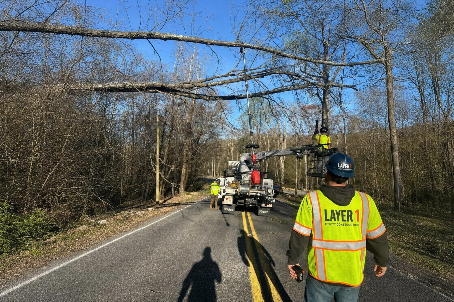 Downed-Tree Road Clearing